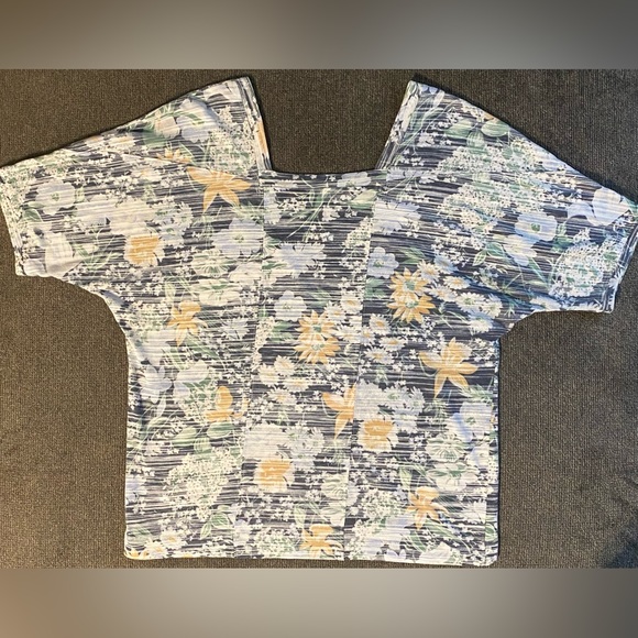 ANTHROPOLIGIE Floral Square-neckline Top - Picture 2 of 4